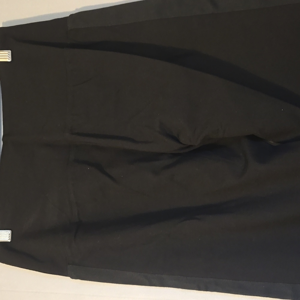 Ruby Ribbon Black Tuxedo Trim Leggings Size Large NWOT - Picture 7 of 9